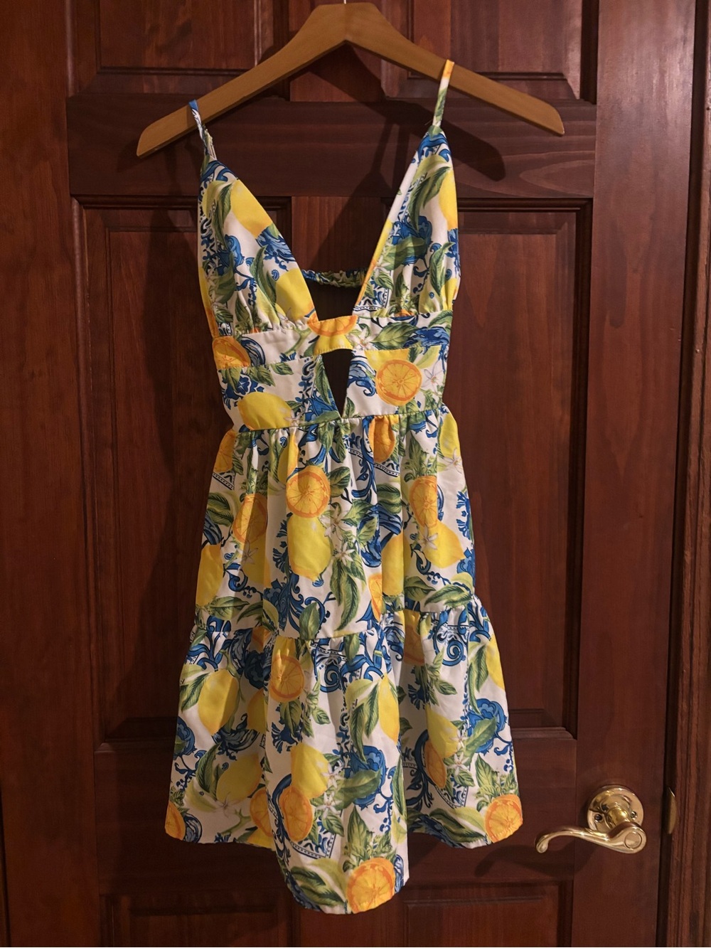 Lemon sun dress